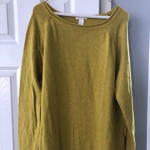 Mustard yellow sweater